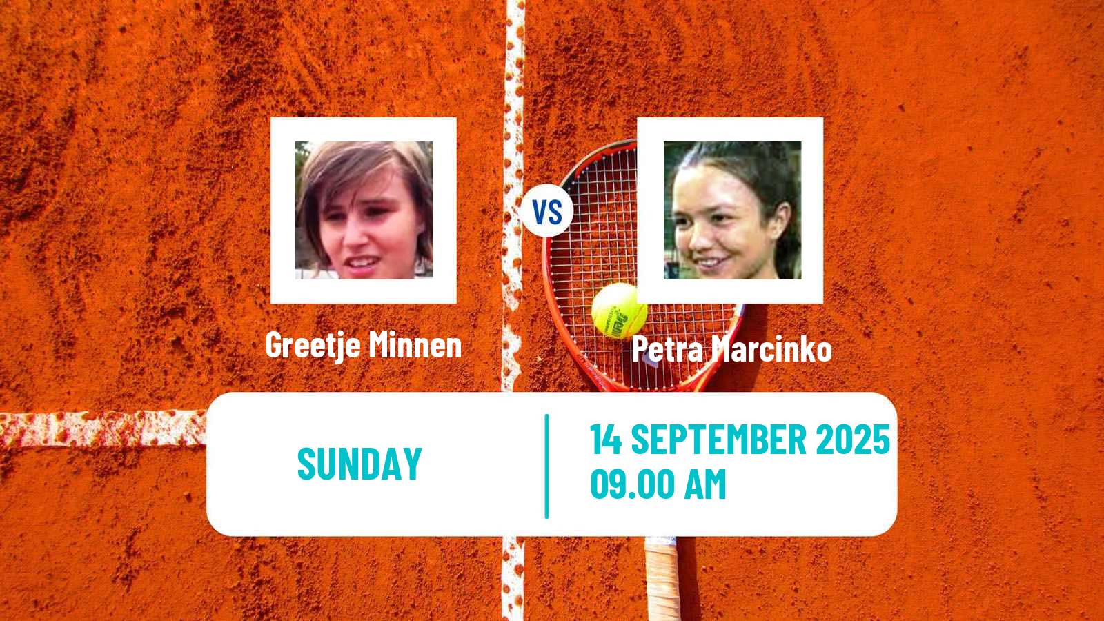 Tennis ITF W75 Le Neubourg Women Greetje Minnen - Petra Marcinko