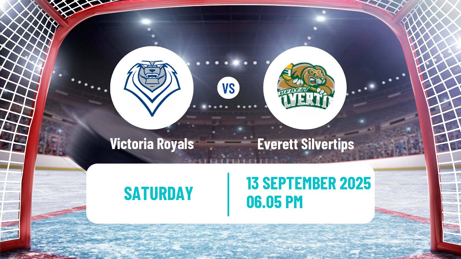 Hockey WHL Victoria Royals - Everett Silvertips