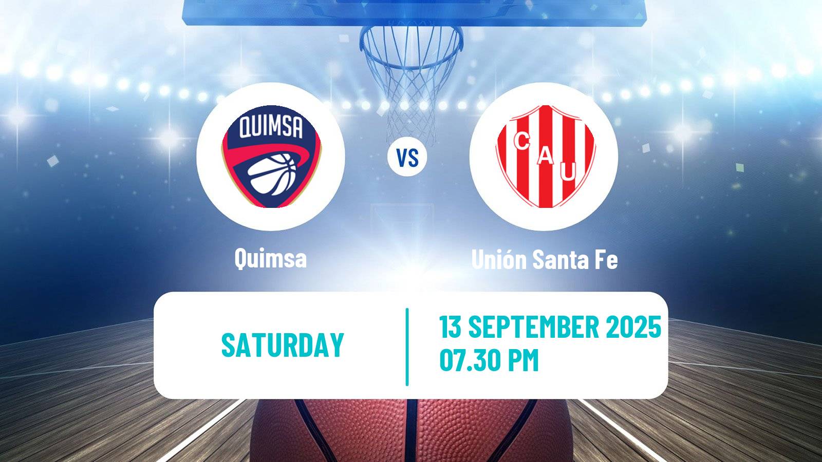 Basketball Club Friendly Basketball Quimsa - Unión Santa Fe