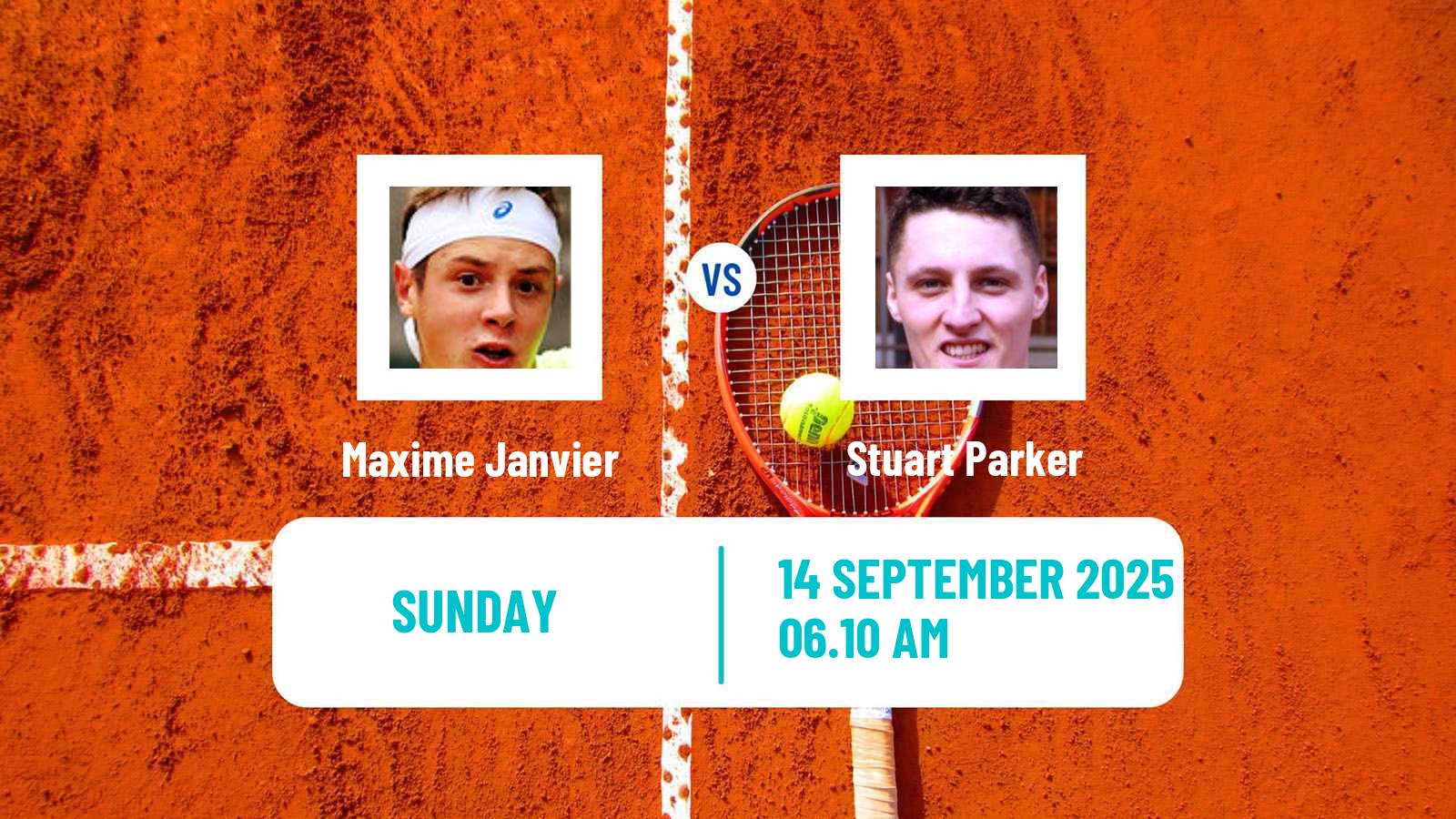 Tennis St Tropez Challenger Men Maxime Janvier - Stuart Parker
