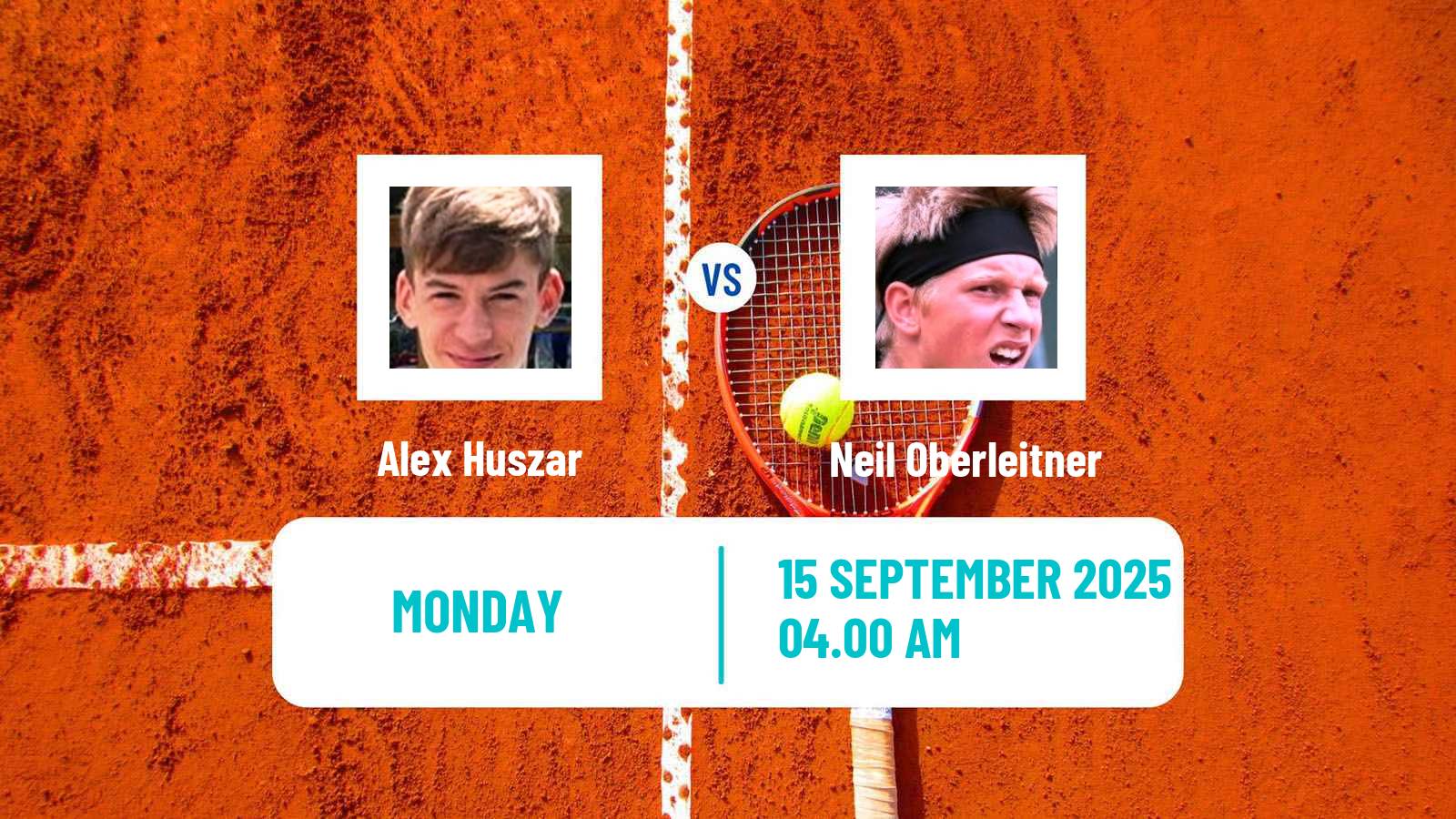 Tennis Bad Waltersdorf Challenger Men Alex Huszar - Neil Oberleitner