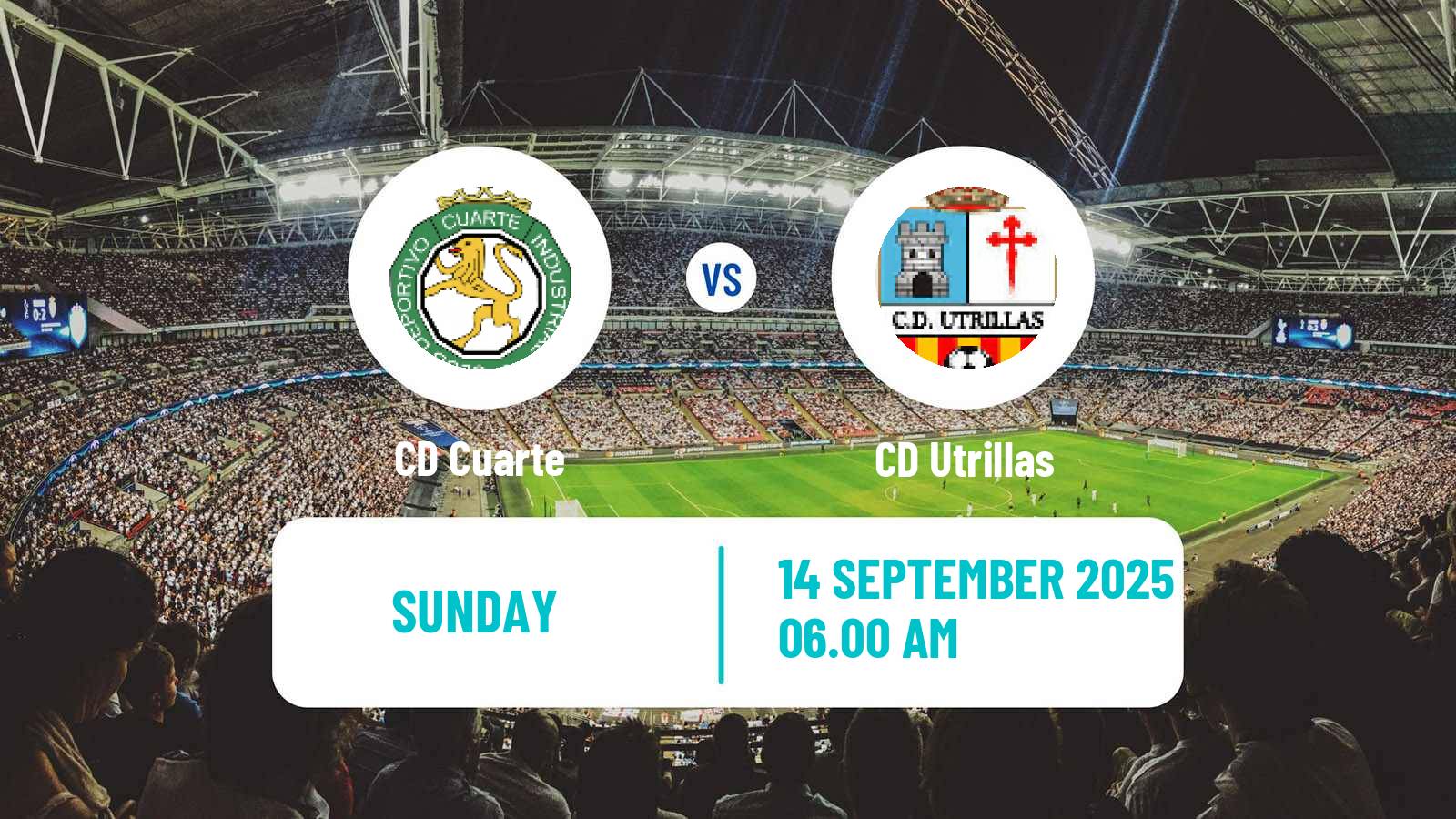Football Spanish Tercera RFEF - Group 17 Cuarte - Utrillas