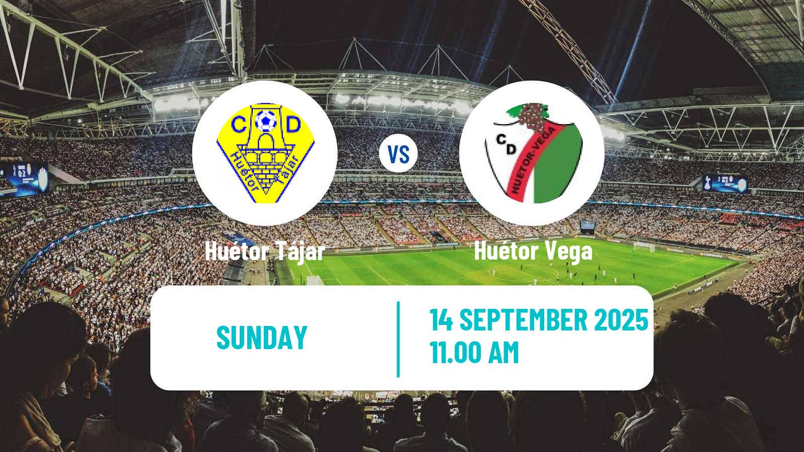 Football Spanish Tercera RFEF - Group 9 Huétor Tájar - Huétor Vega