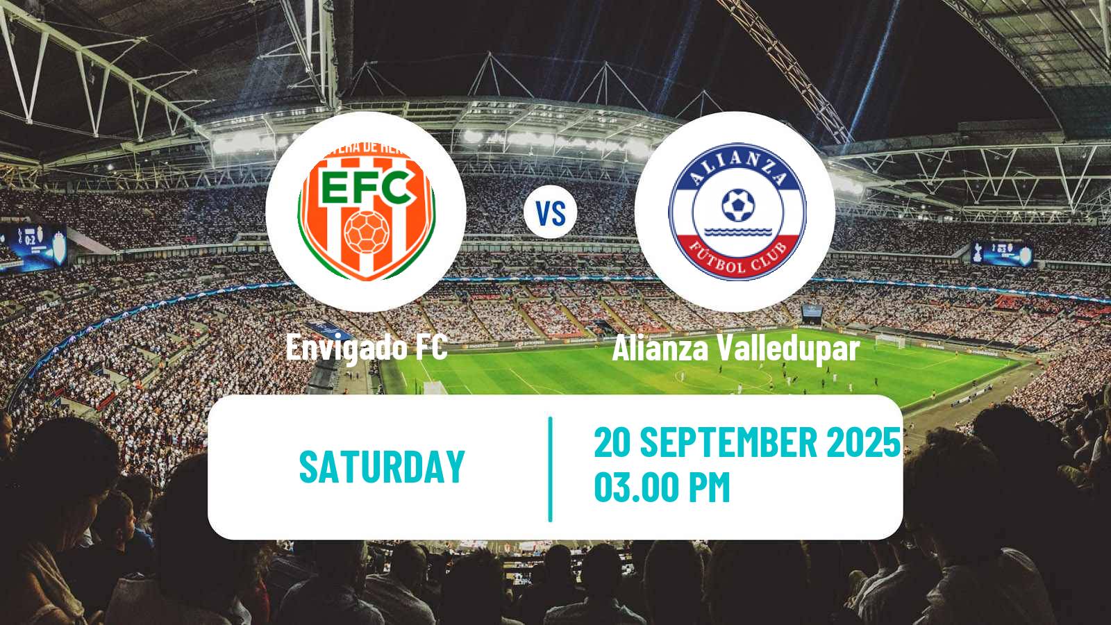 Football Colombian Primera A Envigado - Alianza Valledupar