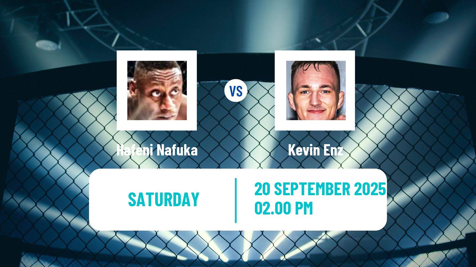 MMA Catchweight Oktagon Men Hafeni Nafuka - Kevin Enz