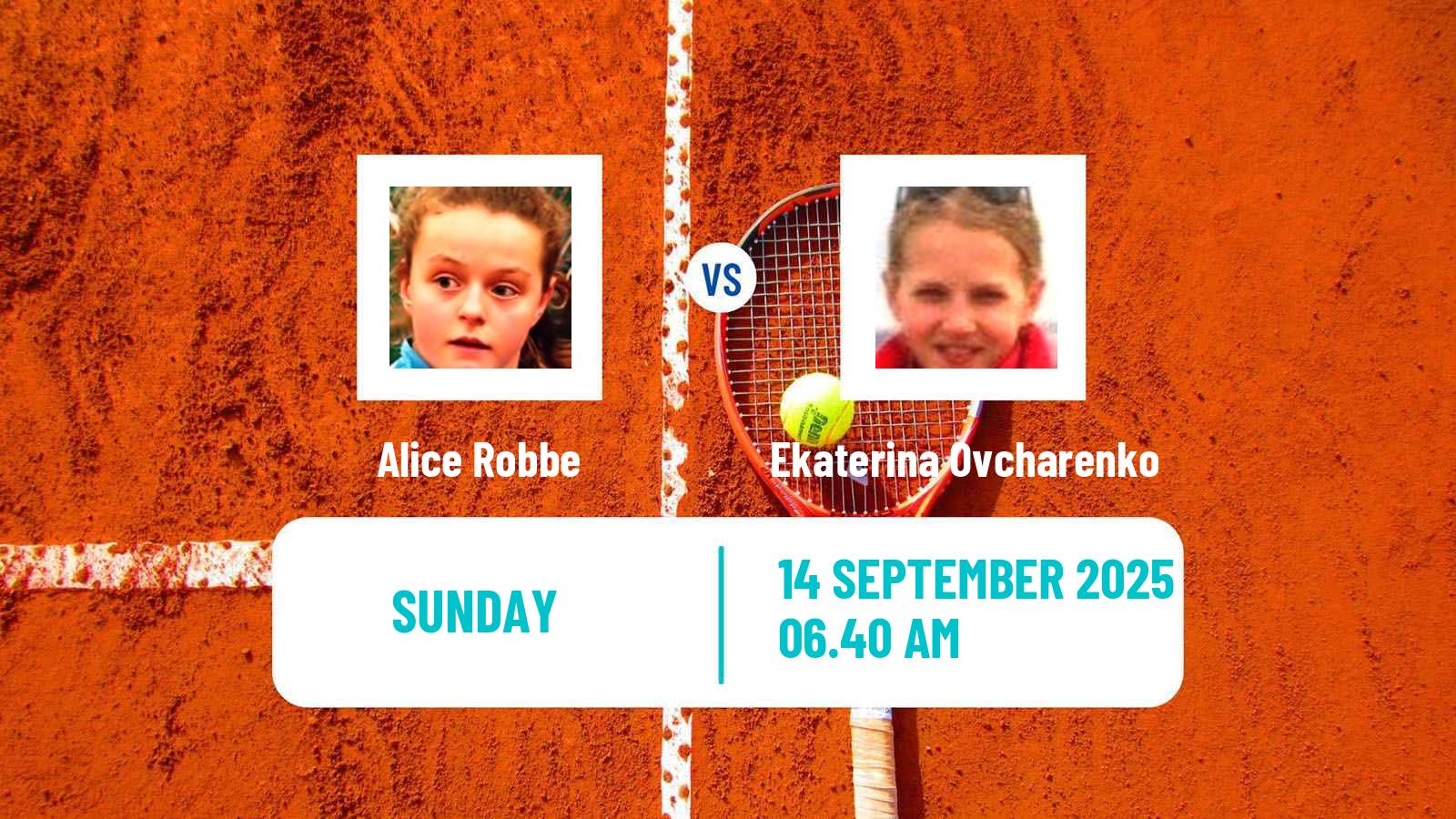 Tennis Caldas Da Rainha Challenger Women Alice Robbe - Ekaterina Ovcharenko