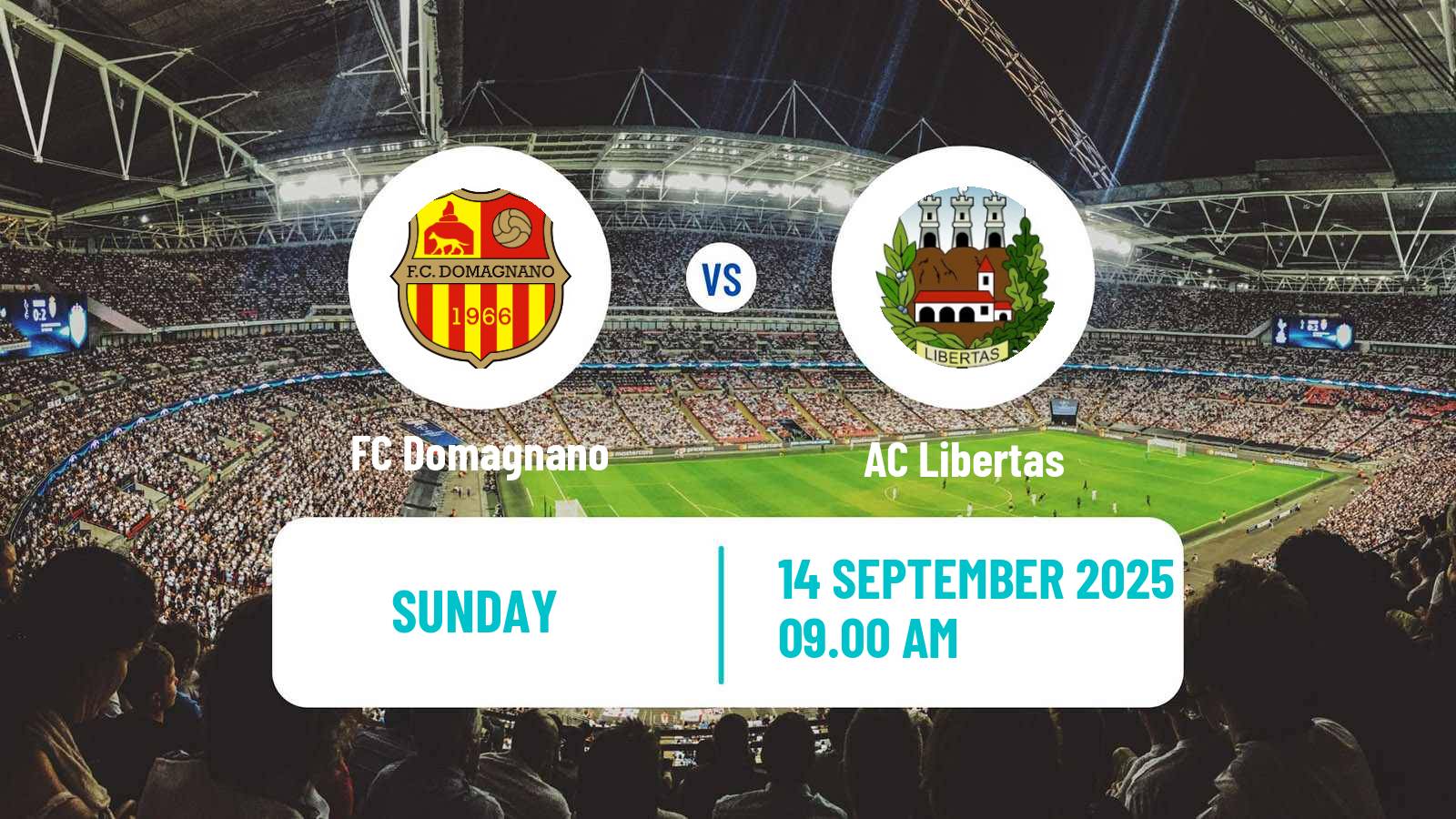 Football San Marino Campionato Sammarinese Domagnano - AC Libertas