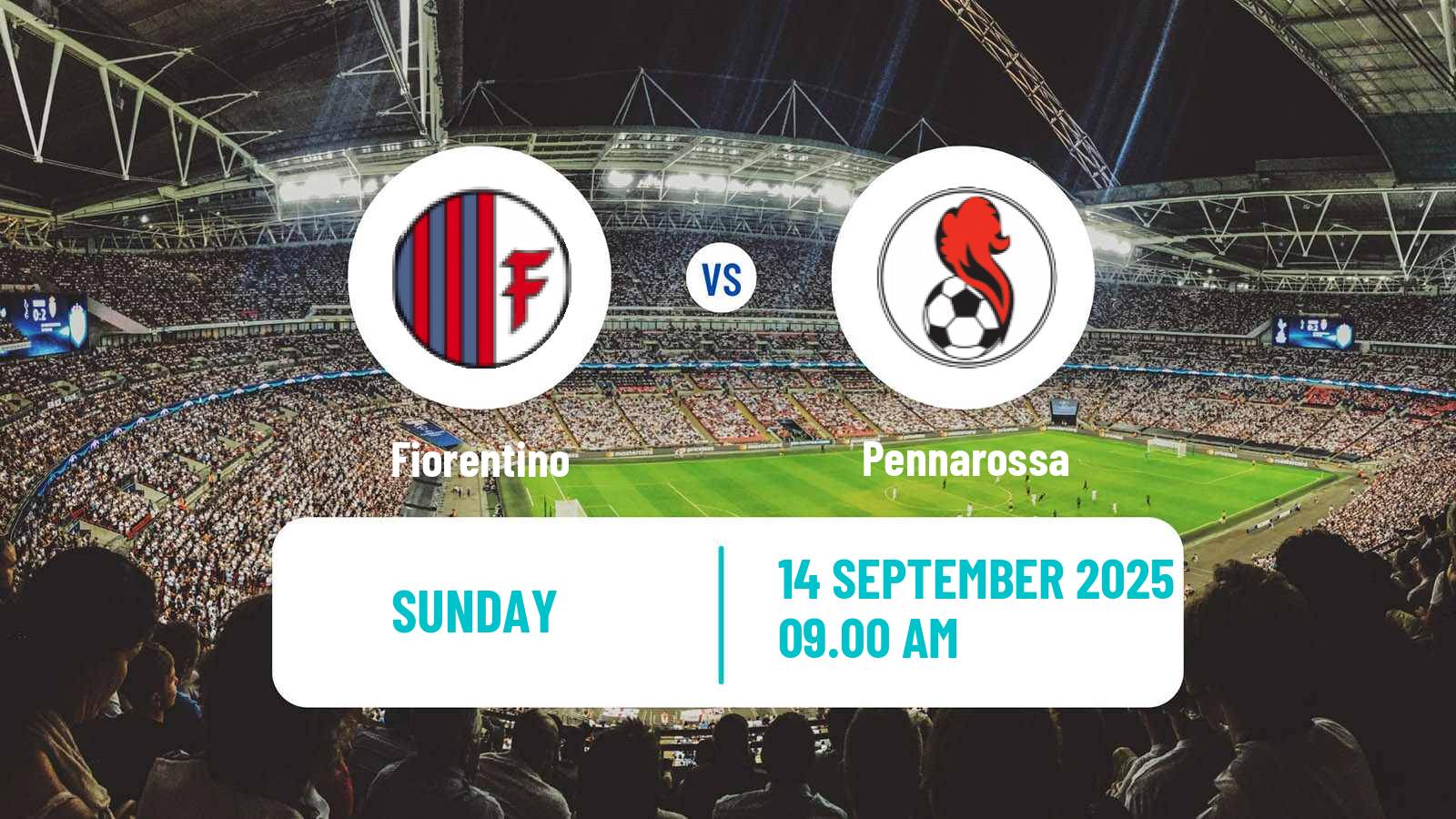 Football San Marino Campionato Sammarinese Fiorentino - Pennarossa