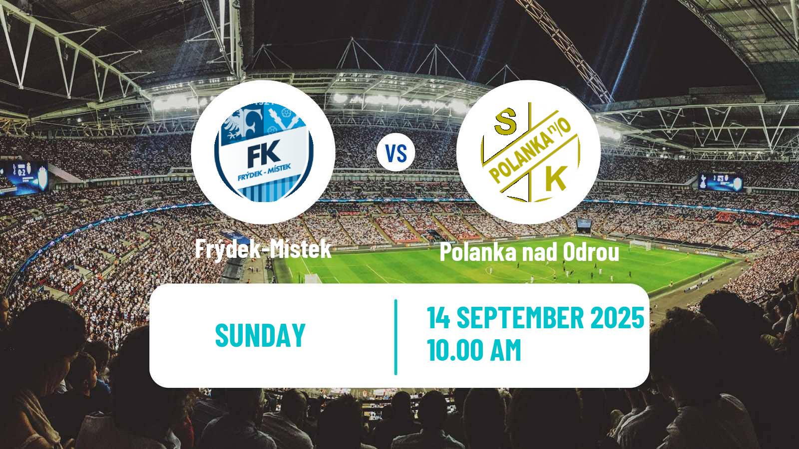 Football Czech MSFL Frýdek-Místek - Polanka nad Odrou