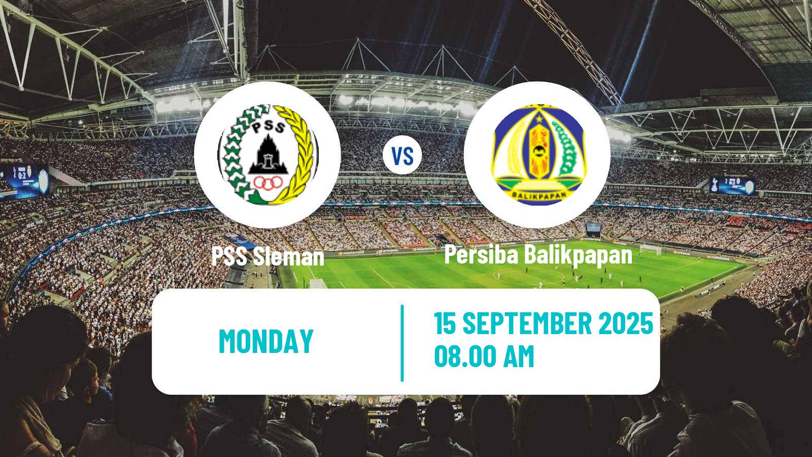 Football Indonesian Liga 2 PSS Sleman - Persiba Balikpapan