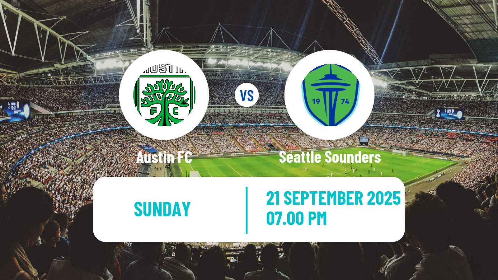 Football MLS Austin FC - Seattle Sounders