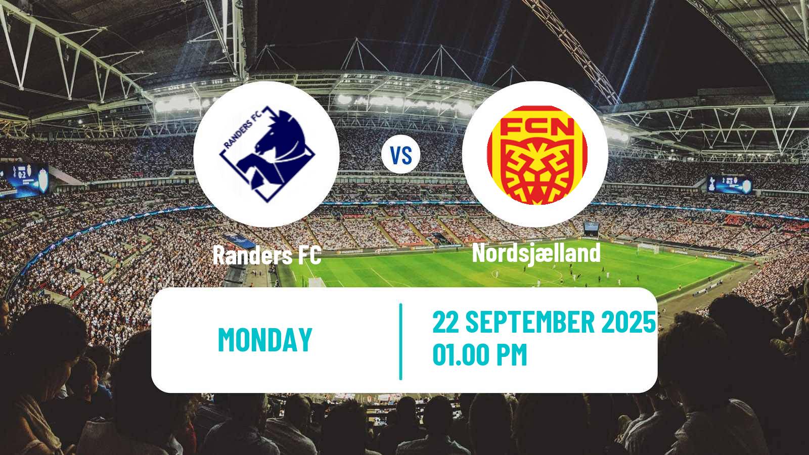 Football Danish Superliga Randers FC - Nordsjælland
