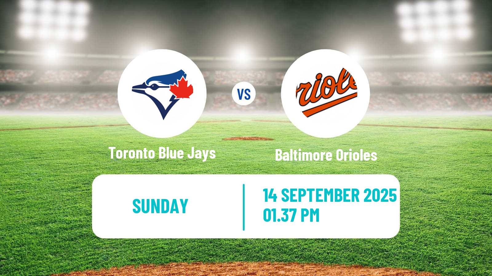 Baseball MLB Toronto Blue Jays - Baltimore Orioles