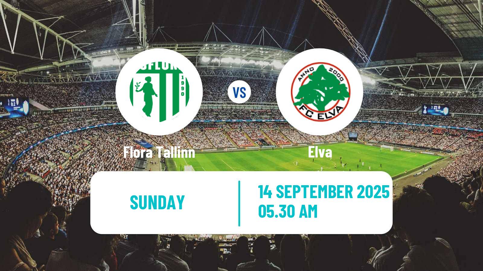 Football Estonian Meistriliiga Women Flora Tallinn - Elva