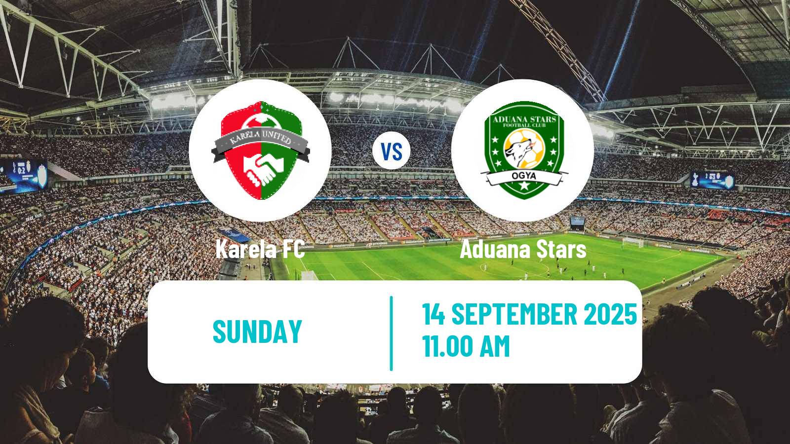 Football Ghanaian Premier League Karela - Aduana Stars