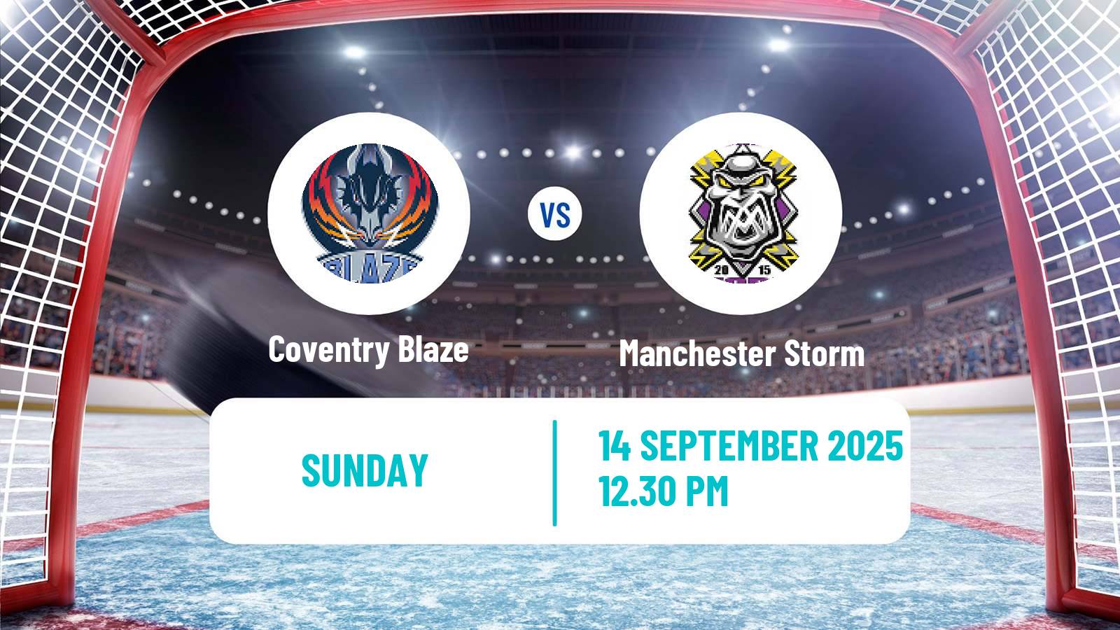 Hockey United Kingdom Challenge Cup Ice Hockey Coventry Blaze - Manchester Storm