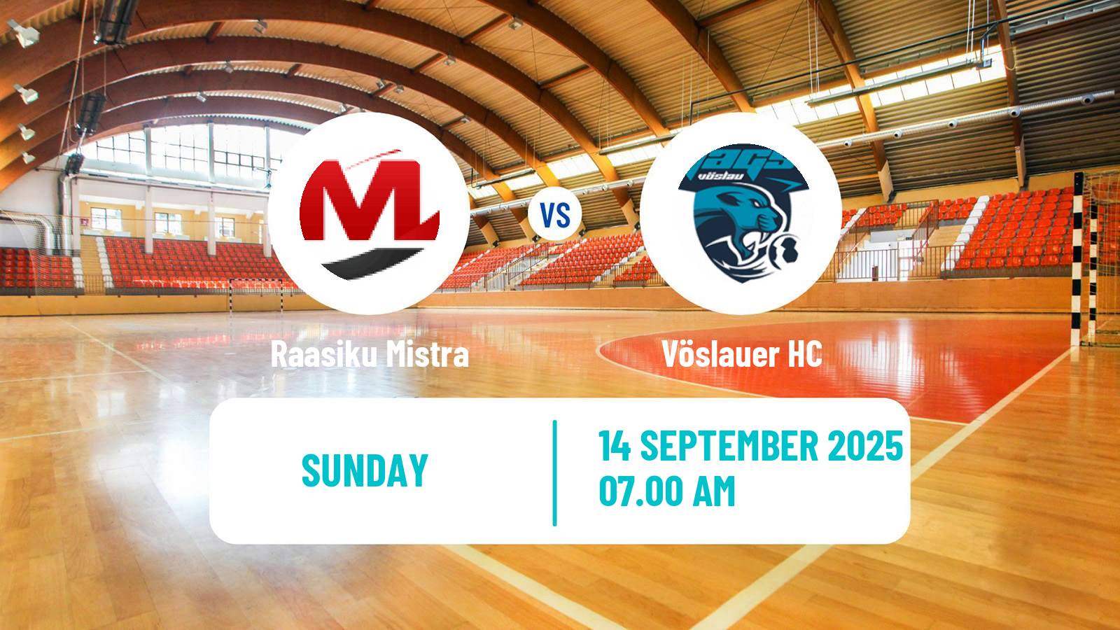 Handball EHF European Cup Raasiku Mistra - Vöslauer