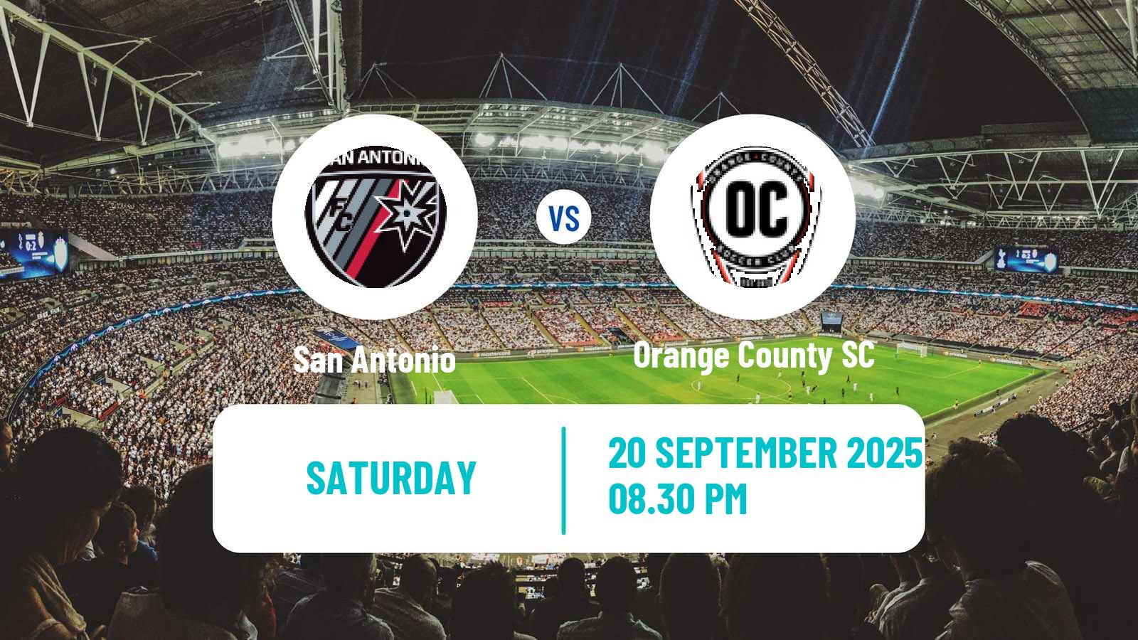 Football USL Championship San Antonio - Orange County SC