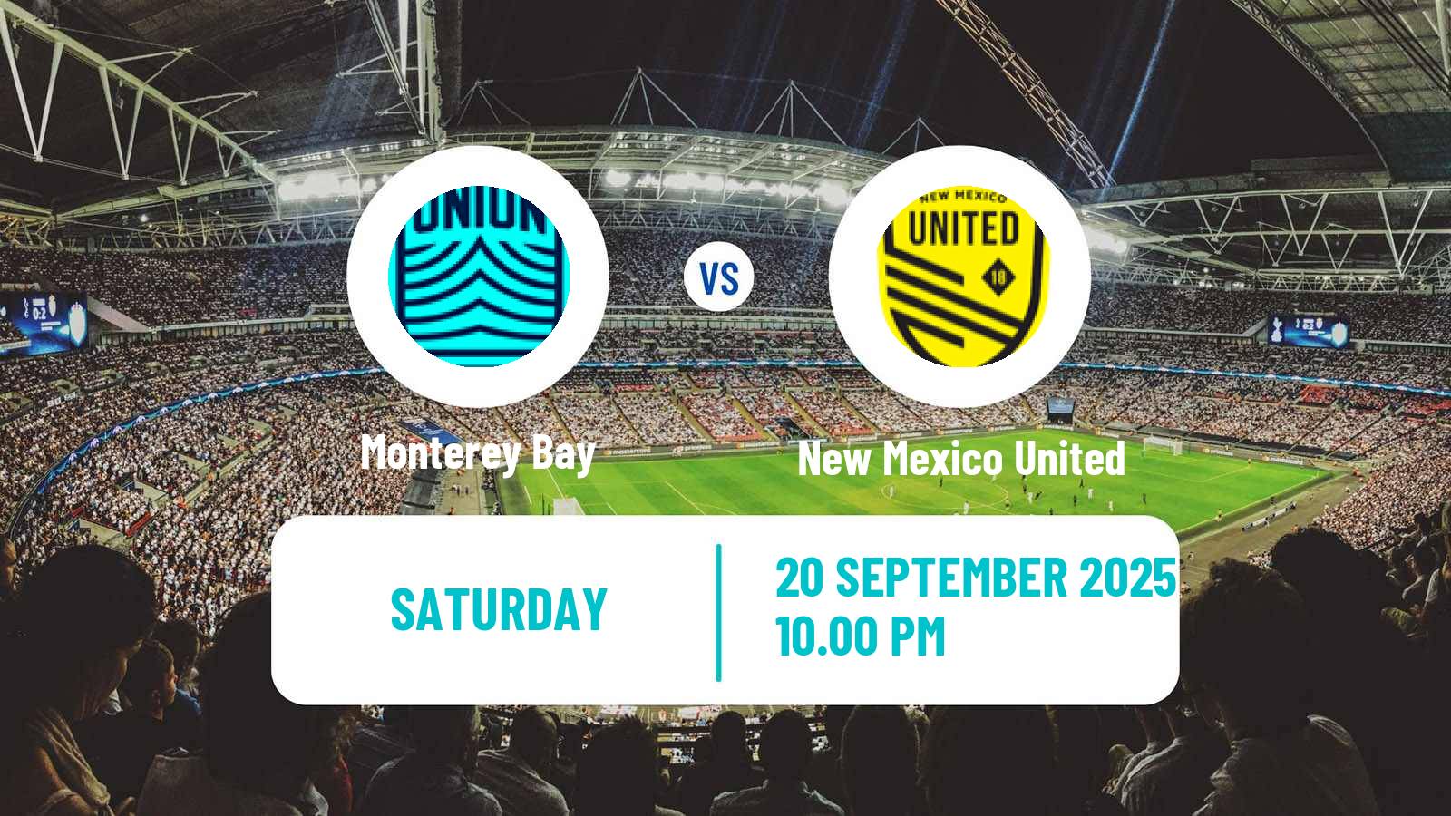 Football USL Championship Monterey Bay - New Mexico United