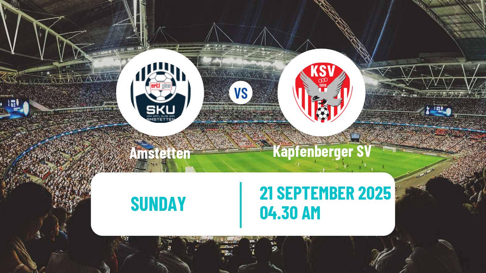 Football Austrian 2 Liga Amstetten - Kapfenberger SV