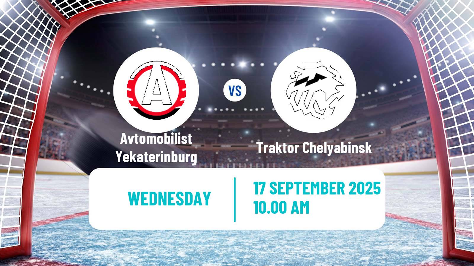 Hockey KHL Avtomobilist Yekaterinburg - Traktor Chelyabinsk