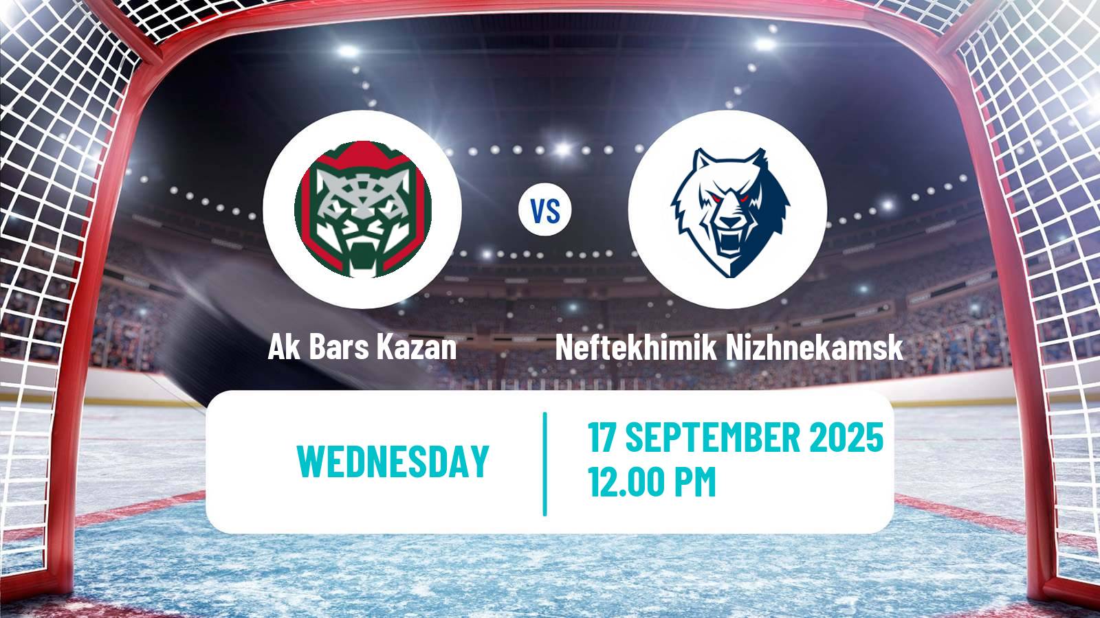 Hockey KHL Ak Bars Kazan - Neftekhimik Nizhnekamsk