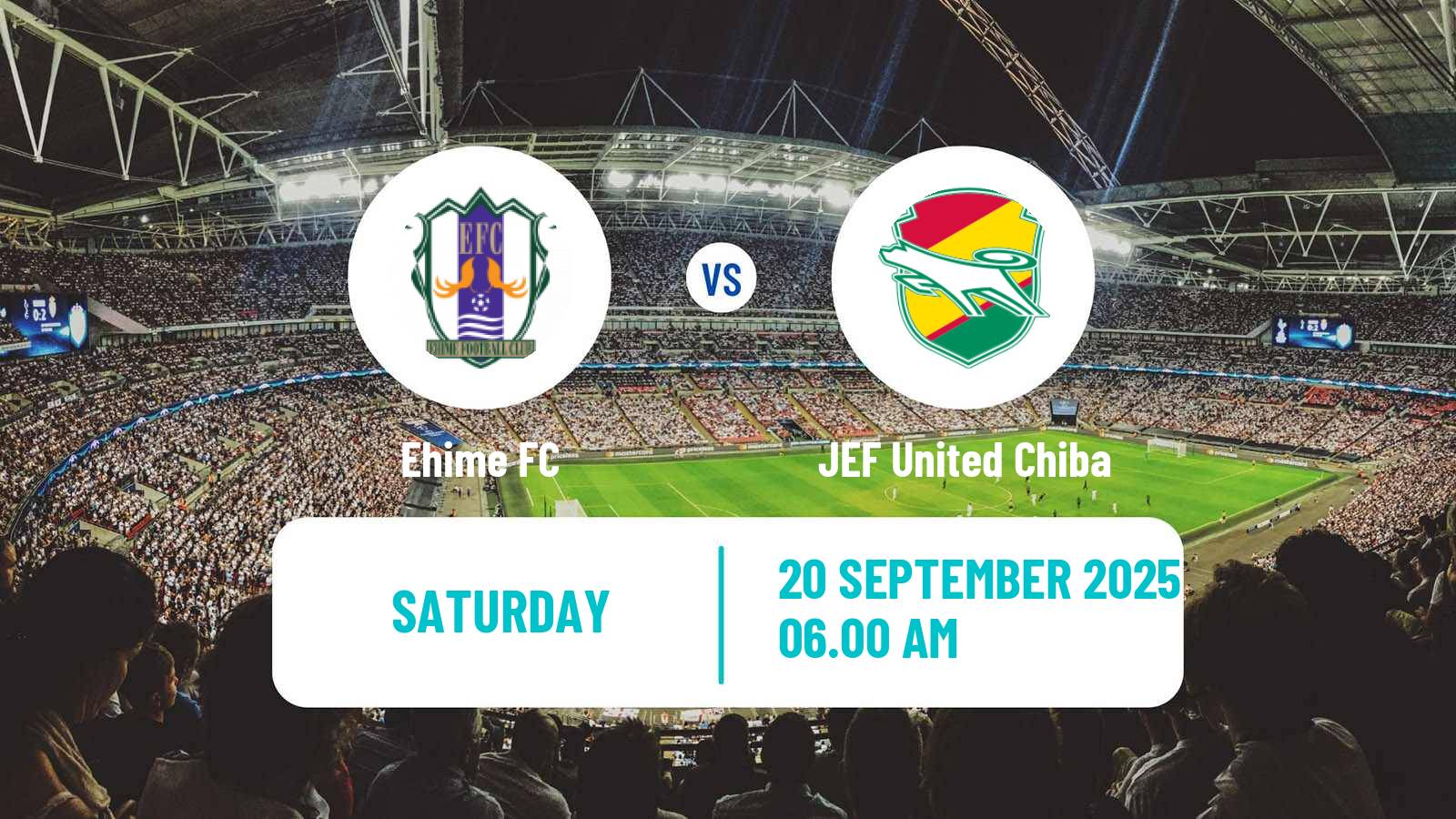 Football Japan J2 League Ehime - JEF United Chiba