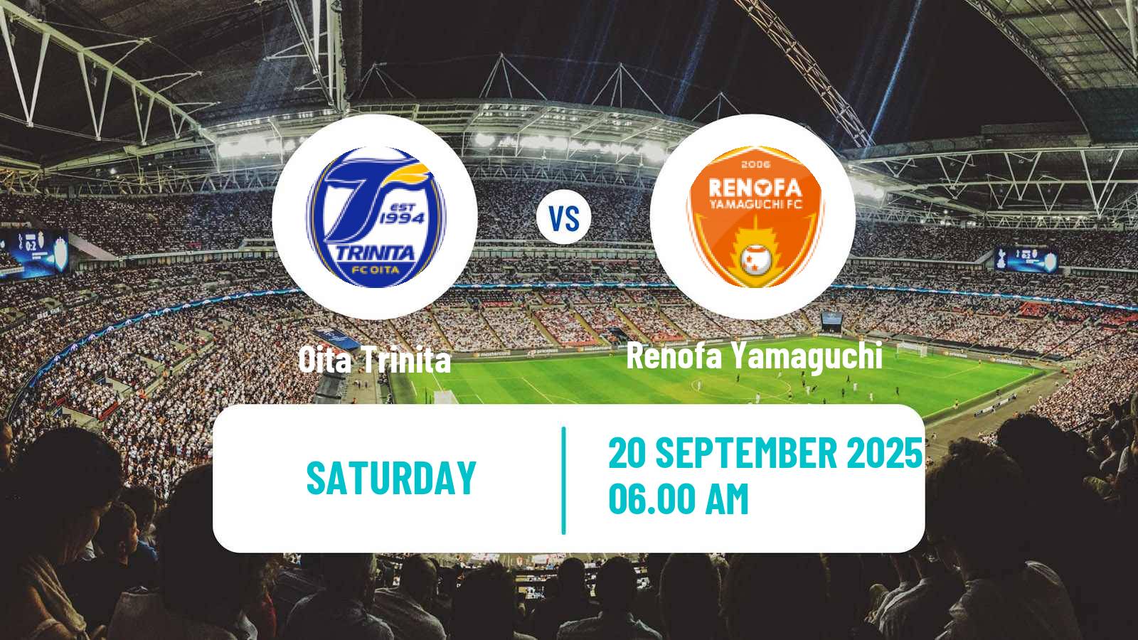 Football Japan J2 League Oita Trinita - Renofa Yamaguchi