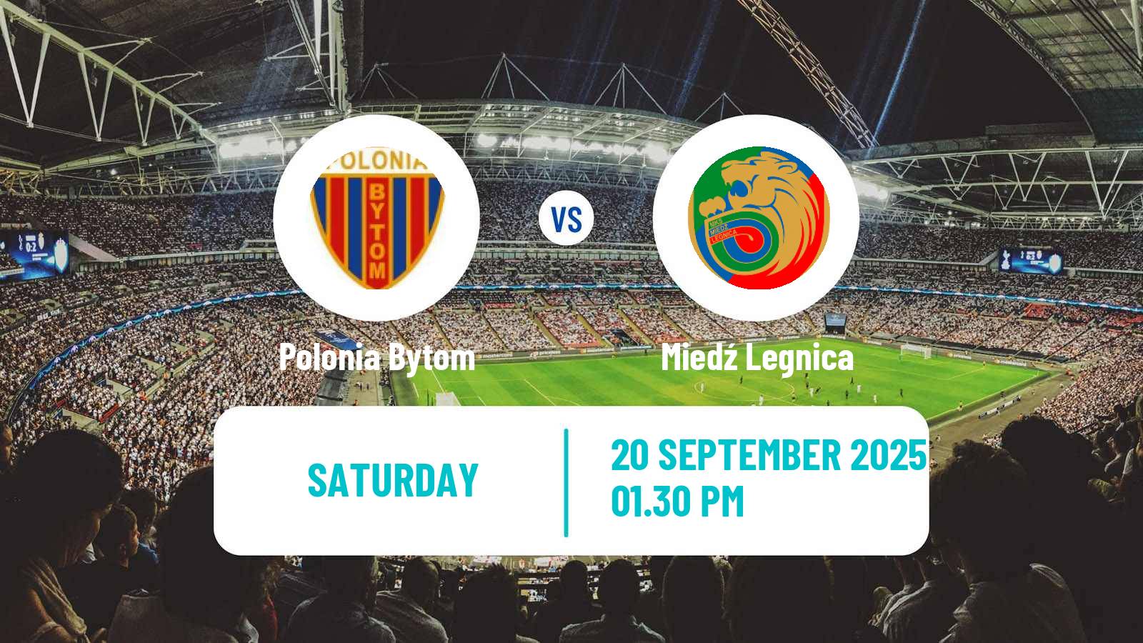 Football Polish Division 1 Polonia Bytom - Miedź Legnica