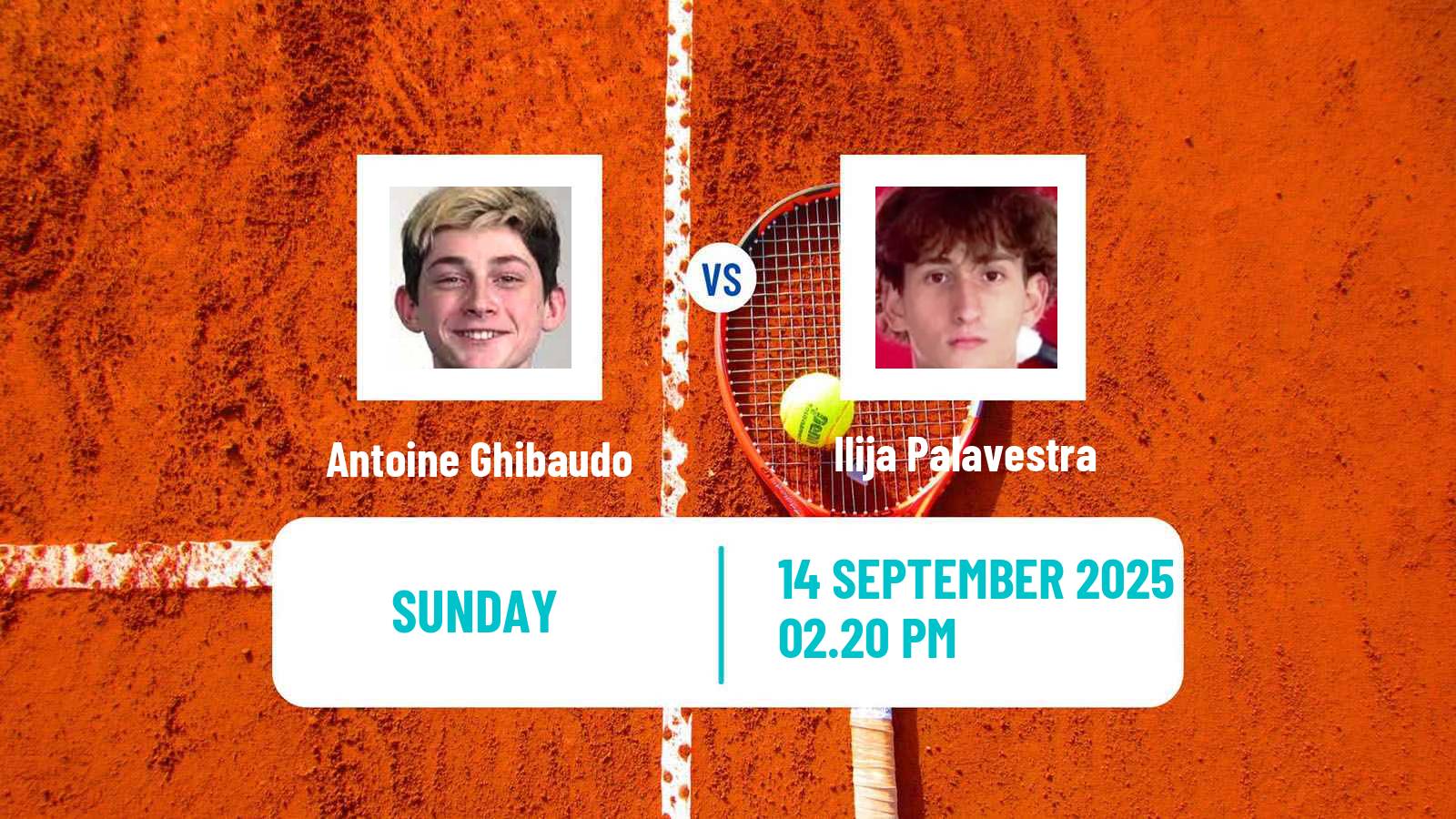 Tennis Columbus Challenger Men Antoine Ghibaudo - Ilija Palavestra