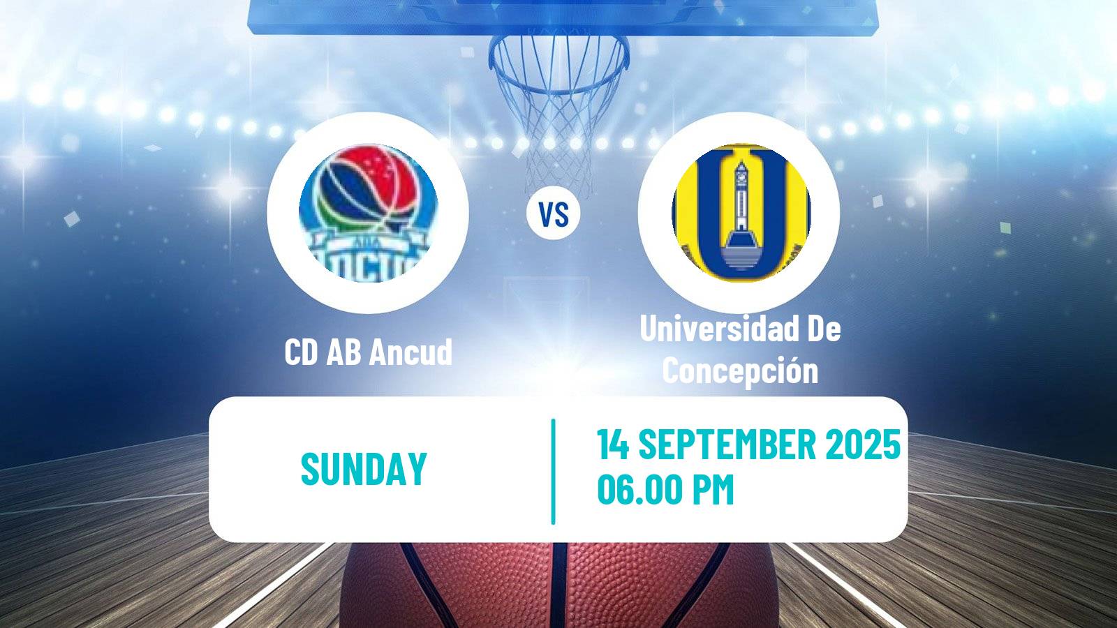 Basketball Chilean Supercopa Basketball Ancud - Universidad De Concepción