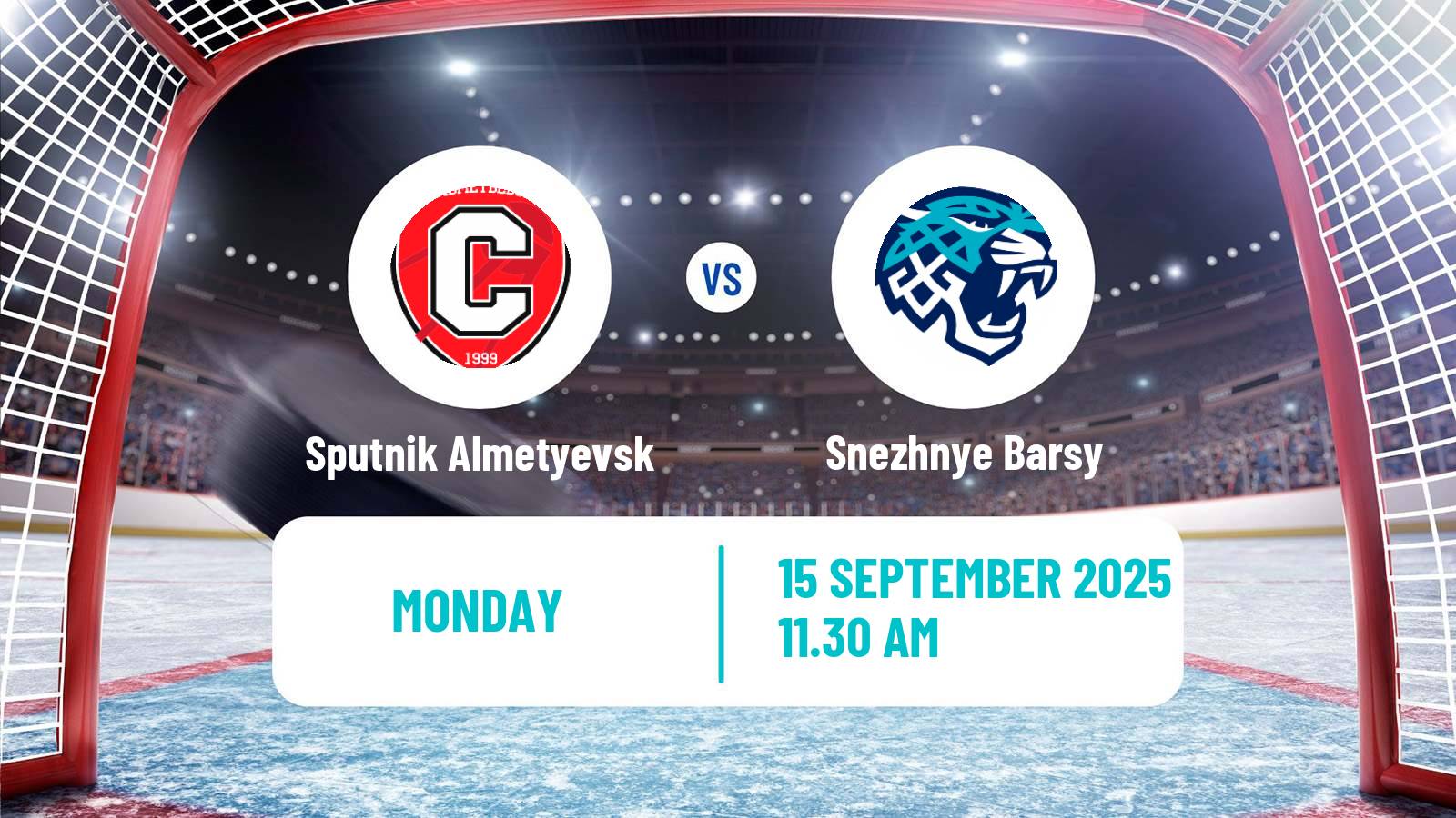 Hockey MHL Sputnik Almetyevsk - Snezhnye Barsy