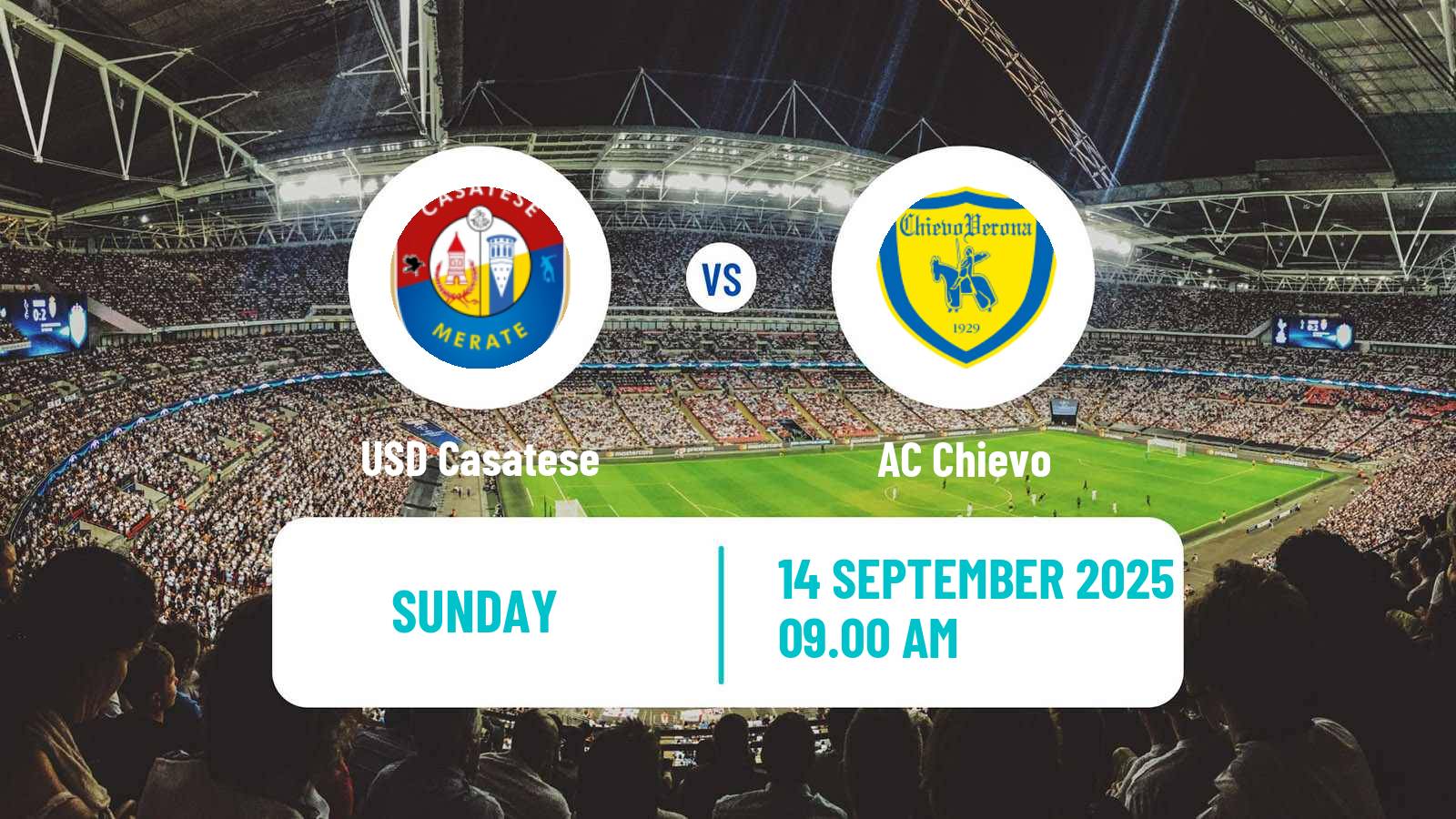 Football Italian Serie D - Group B Casatese - Chievo