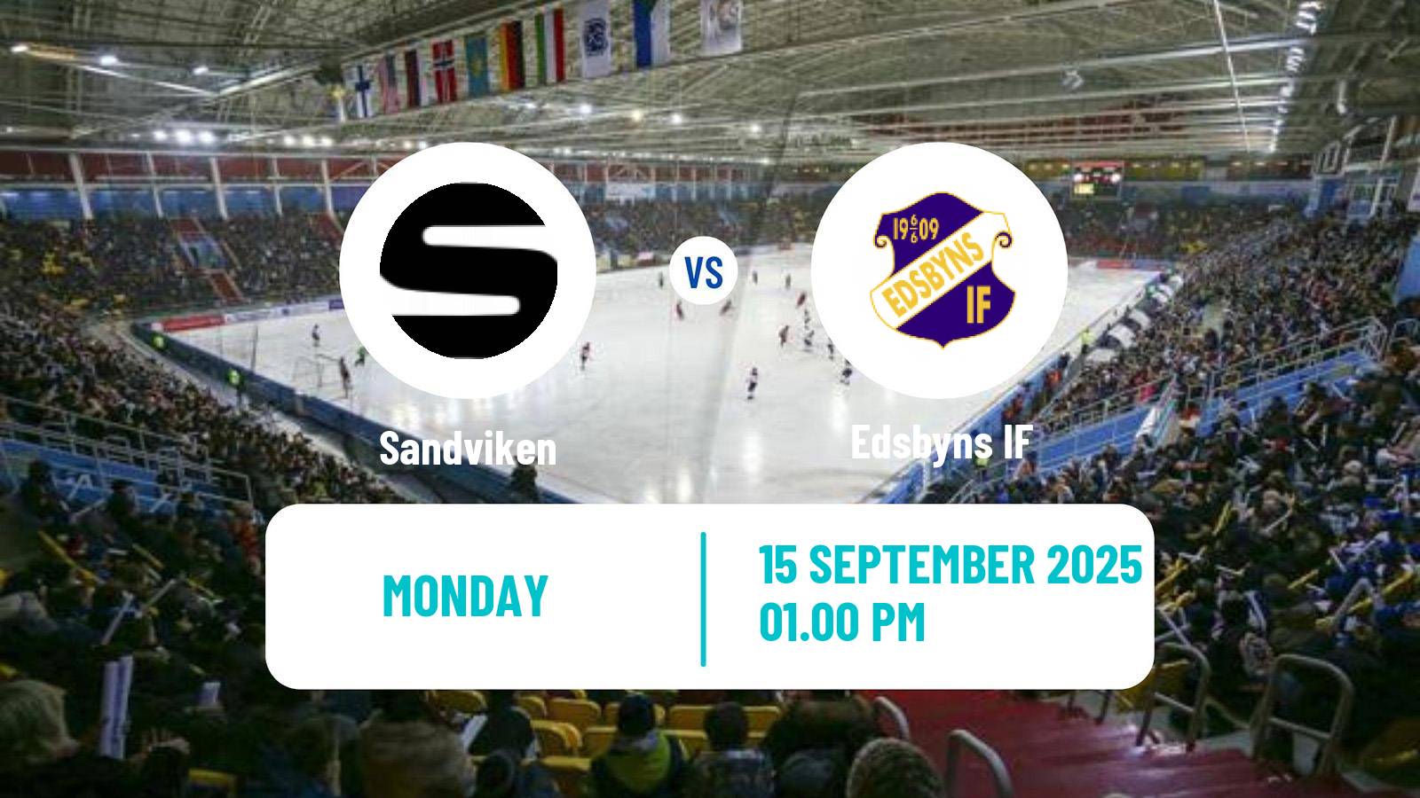 Bandy Svenska Cupen Bandy Sandviken - Edsbyns IF
