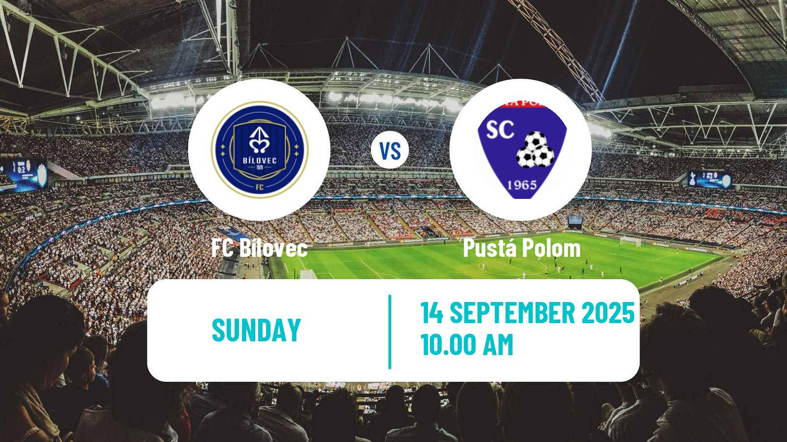 Football Czech Division F Bílovec - Pustá Polom