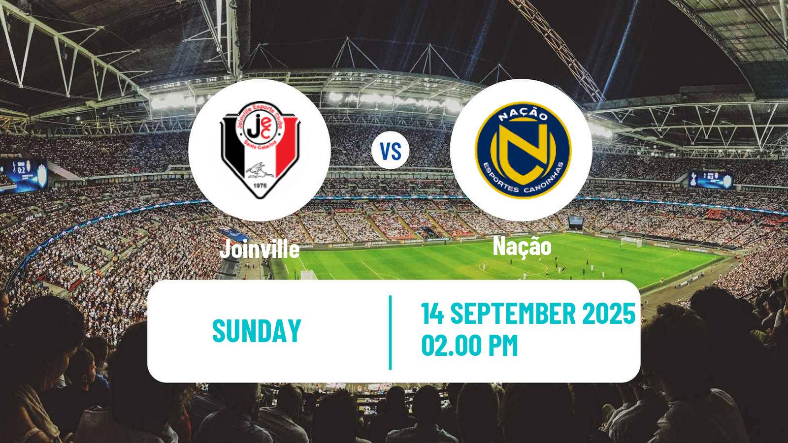 Football Brazilian Copa Santa Catarina Joinville - Nação