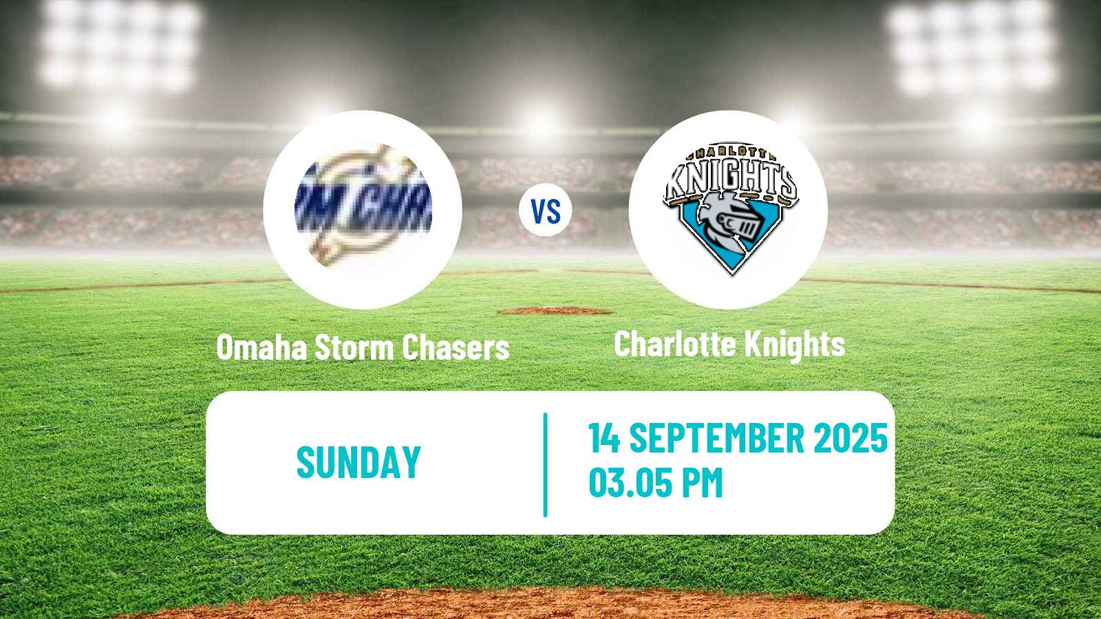 Baseball IL Omaha Storm Chasers - Charlotte Knights