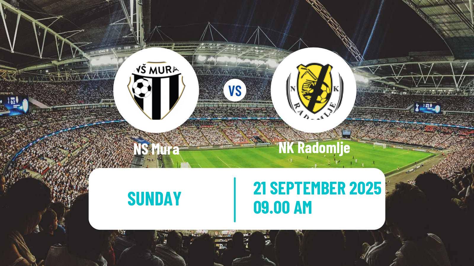 Football Slovenian PrvaLiga Mura - Radomlje