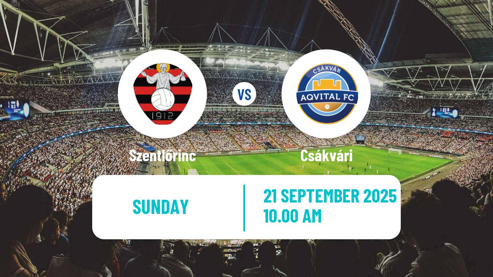 Football Hungarian NB II Szentlőrinc - Csákvári