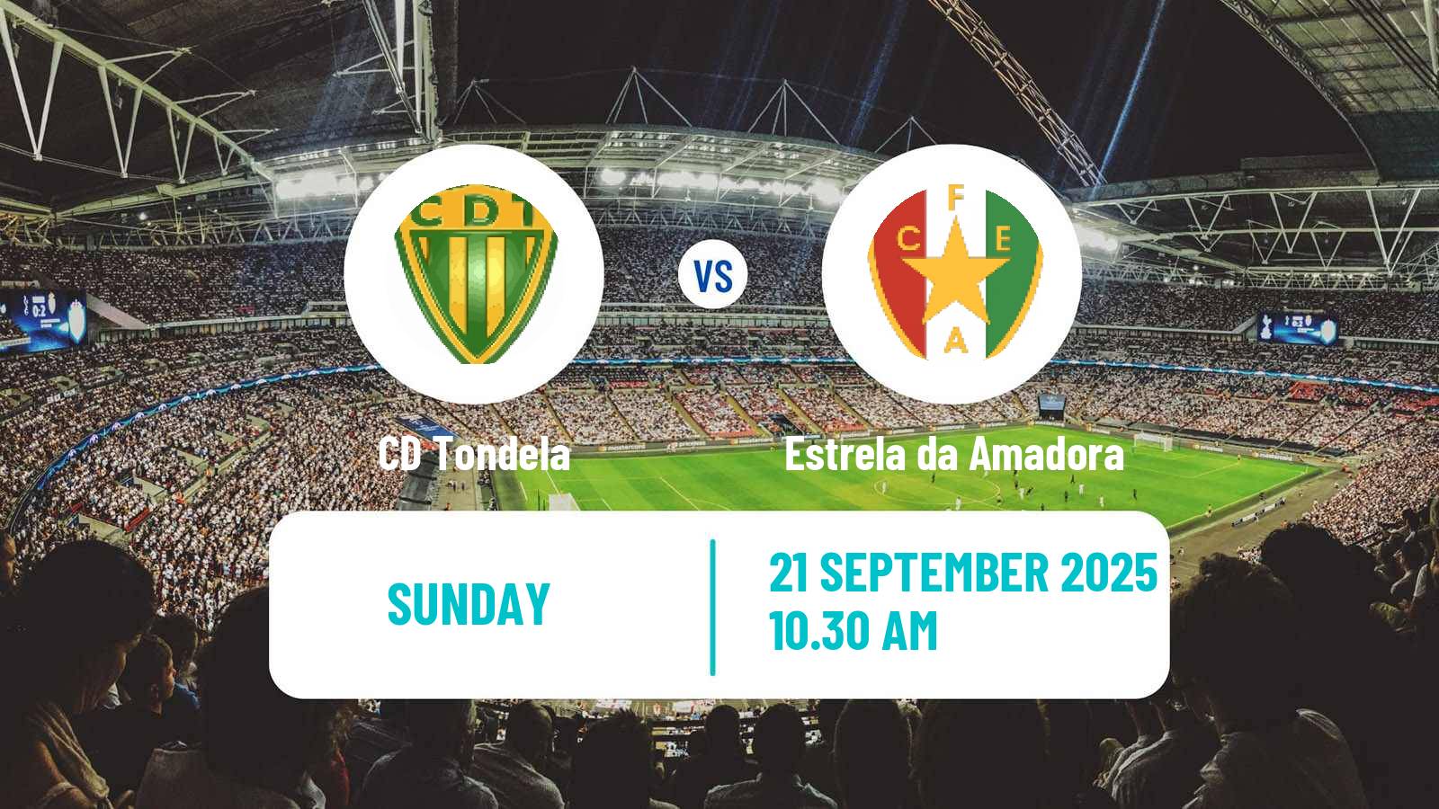Football Liga Portugal Tondela - Estrela da Amadora