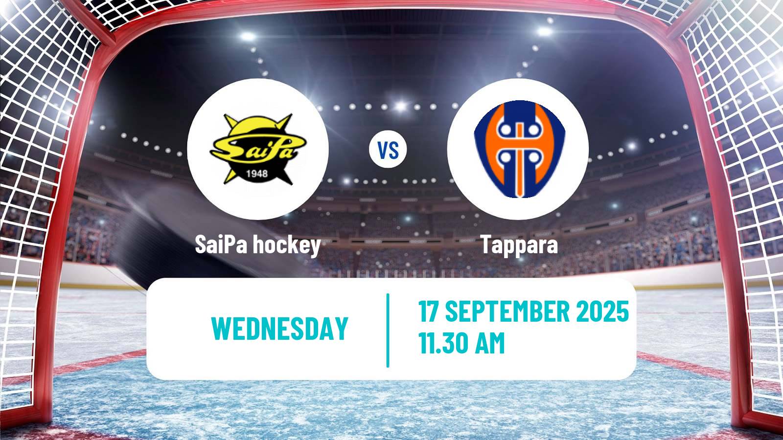 Hockey Finnish SM-liiga SaiPa - Tappara