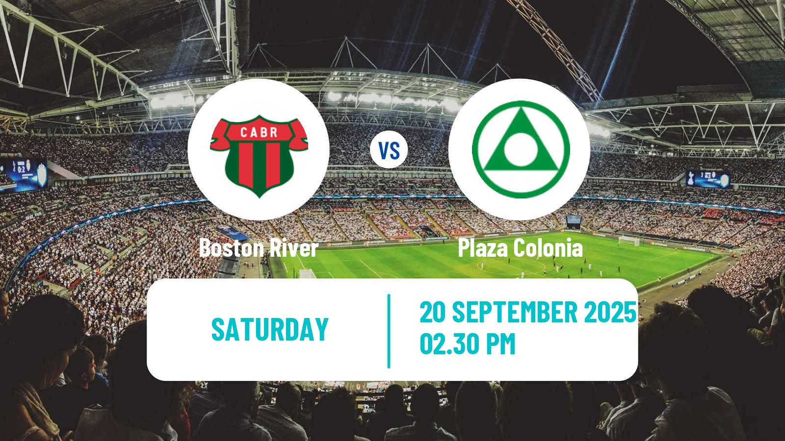 Football Uruguayan Primera Division Boston River - Plaza Colonia