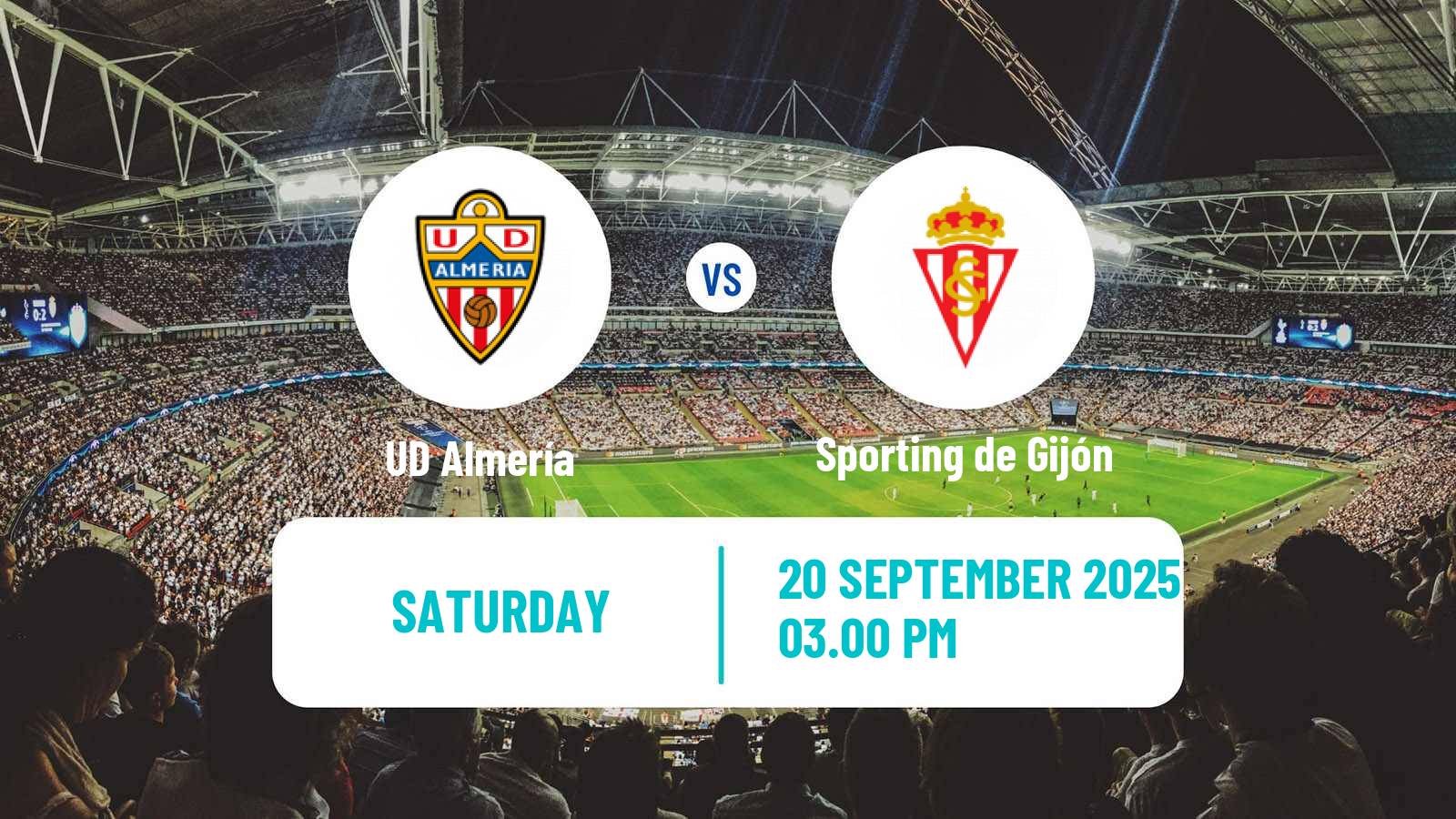Football Spanish LaLiga2 Almería - Sporting de Gijón