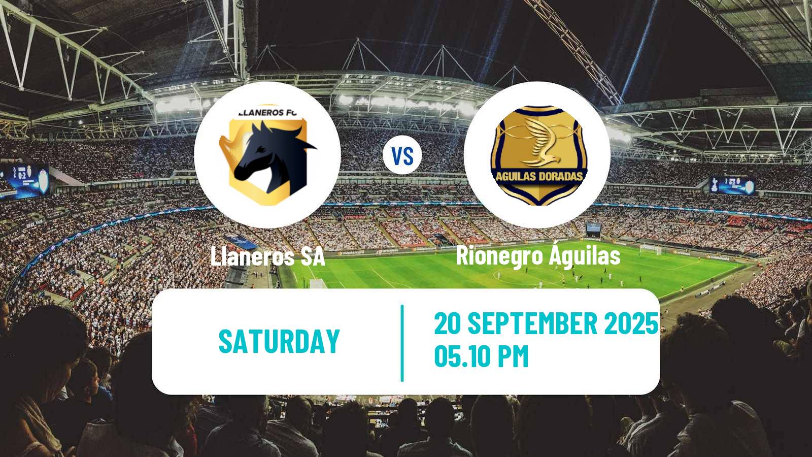 Football Colombian Primera A Llaneros SA - Rionegro Águilas