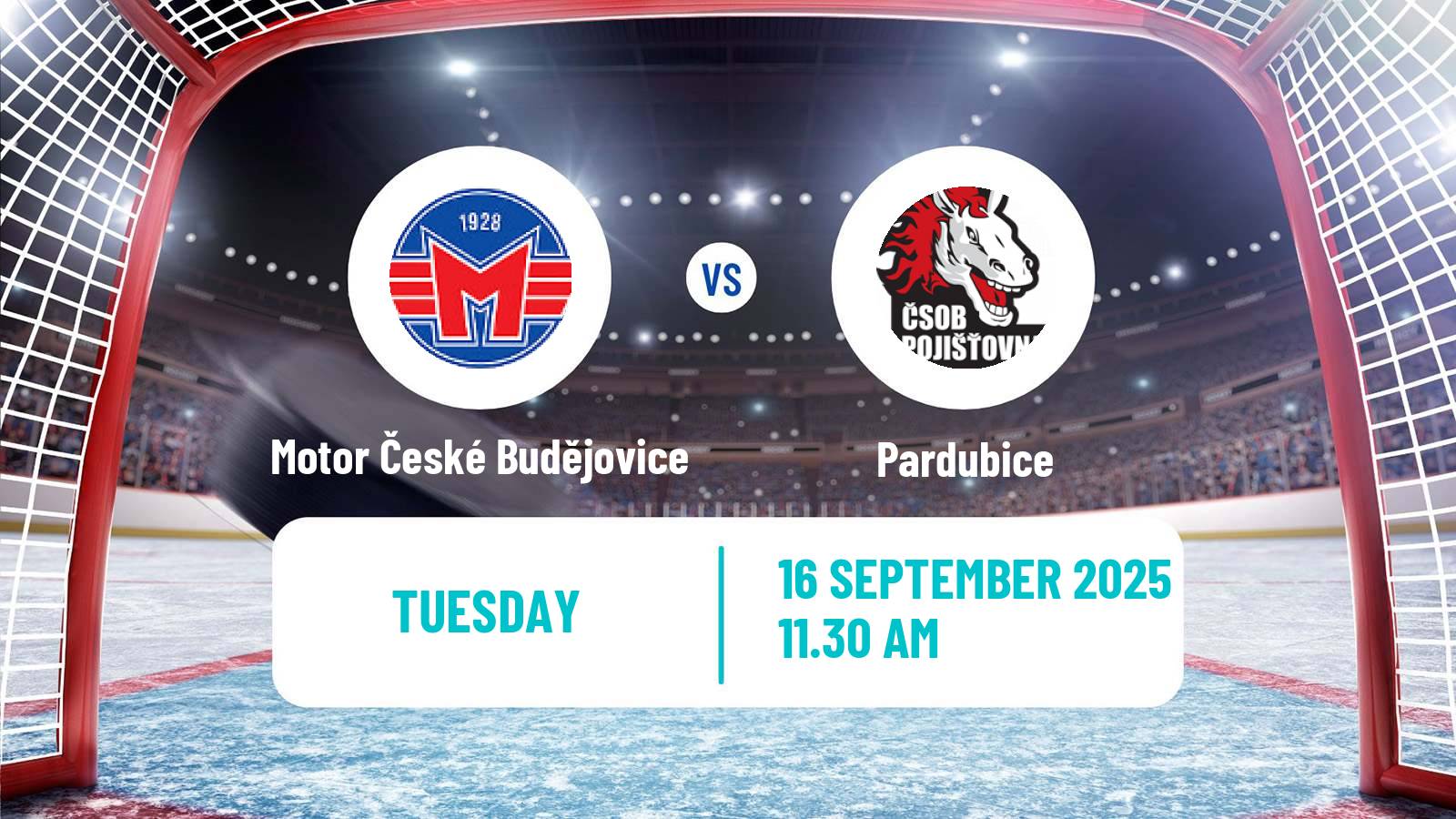 Hockey Czech Extraliga Motor České Budějovice - Pardubice