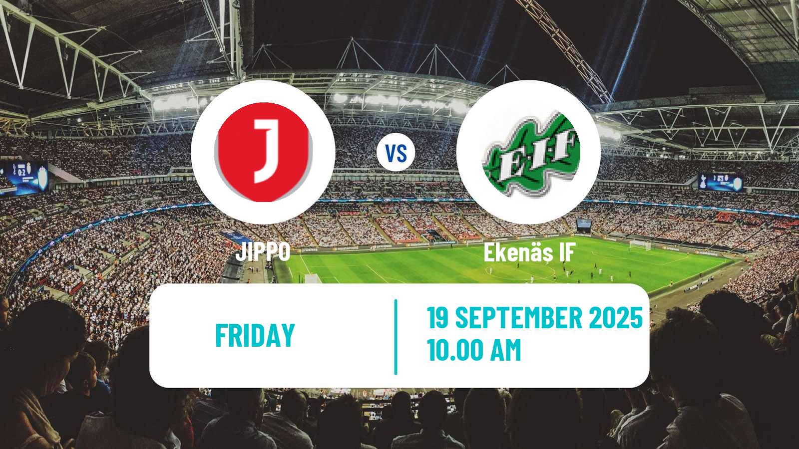 Football Finnish Ykkosliiga JIPPO - Ekenäs