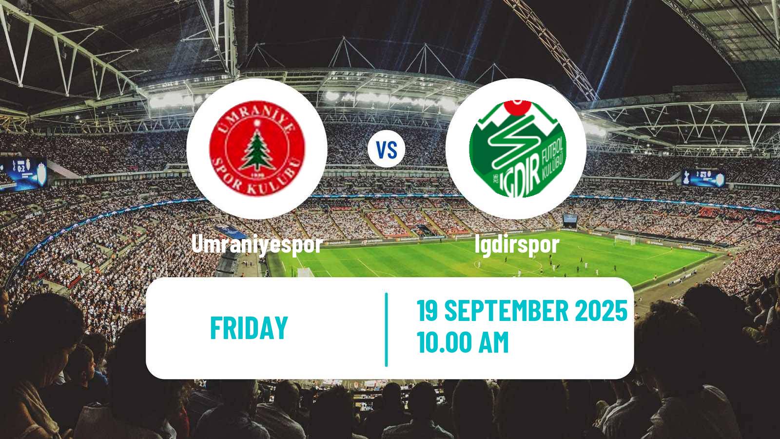 Football Turkish First League Umraniyespor - Igdirspor