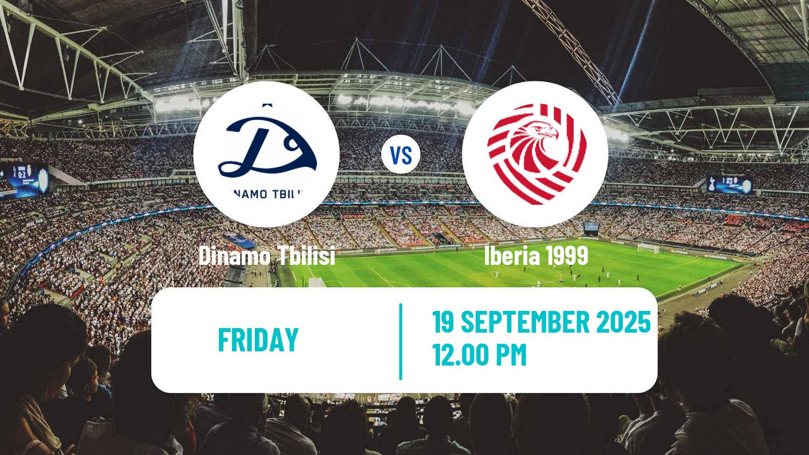 Football Georgian Erovnuli Liga Dinamo Tbilisi - Iberia 1999