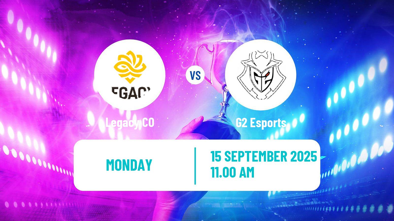 Esports Counter Strike Fissure Playground 2 Legacy - G2 Esports