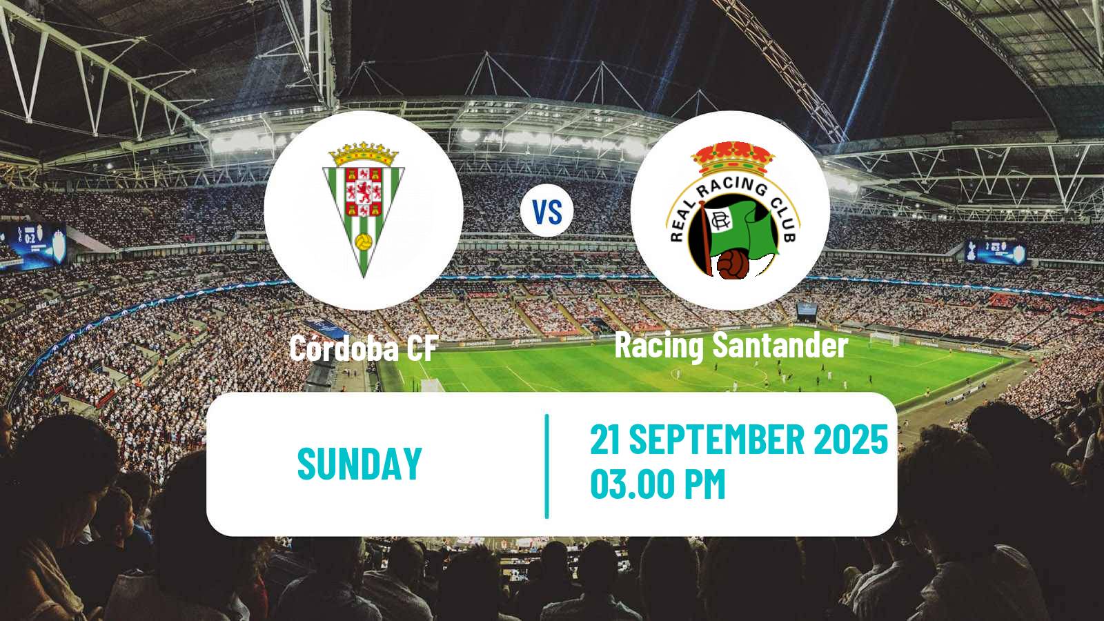 Football Spanish LaLiga2 Córdoba - Racing Santander